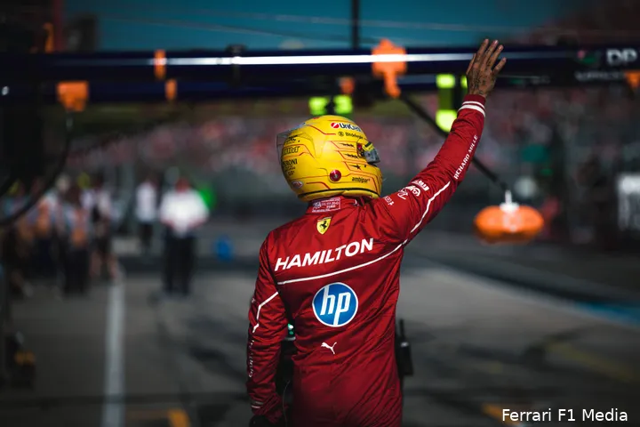 ferrari lewis hamilton gp emilia romagna imola 2025 zaterdag
