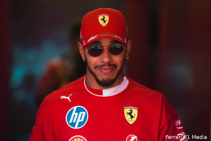 Hamilton was betrokken bij het maken van de F1-film.&nbsp;