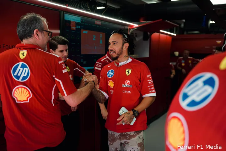 ferrari lewis hamilton gp spanje 2025