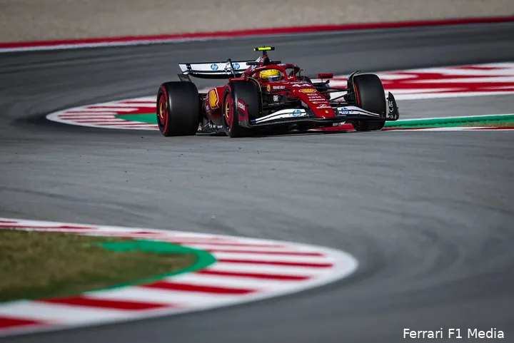 Hamilton voelt zich nog altijd niet één met zijn Ferrari-bolide.