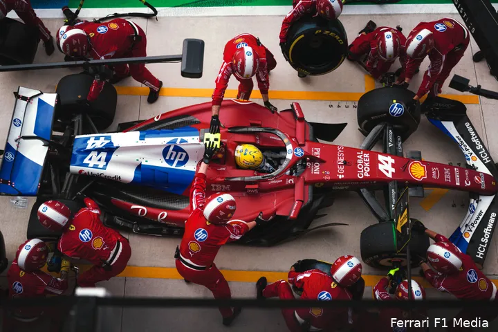 lewis hamilton ferrari 2025 miami race