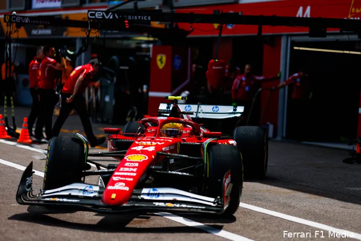lewis hamilton ferrari 2025 monaco vrijdag training 7