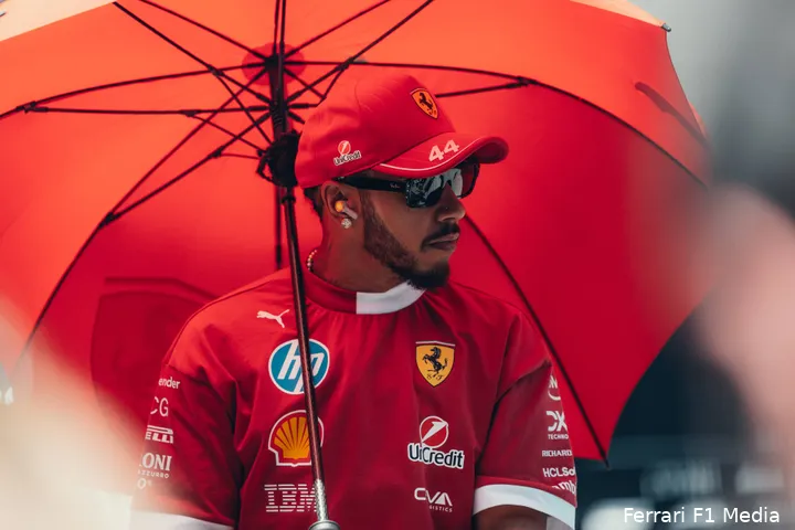 lewis hamilton ferrari gp oostenrijk 2025 zondag 2