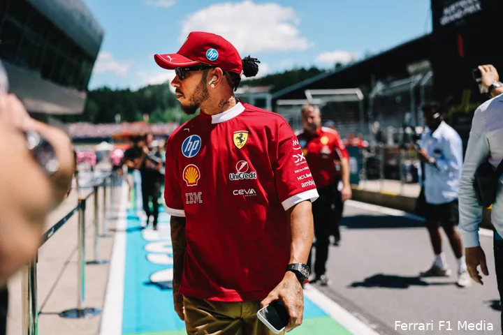 lewis hamilton ferrari gp oostenrijk 2025 zondag 4