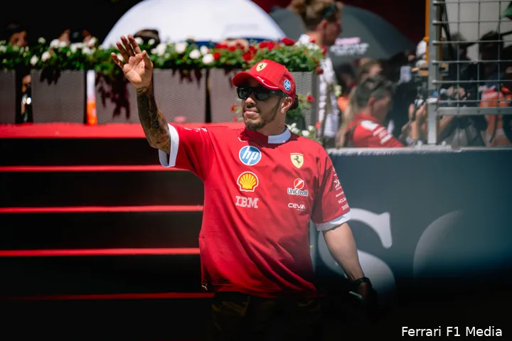 lewis hamilton ferrari gp oostenrijk 2025 zondag 5