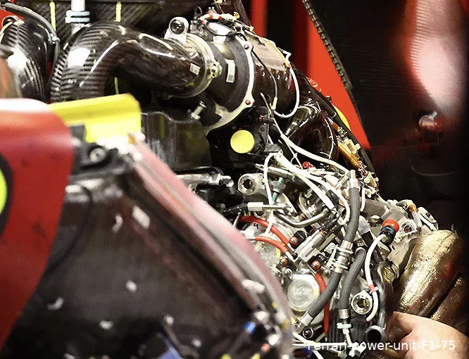 ferrari power unit f1 75