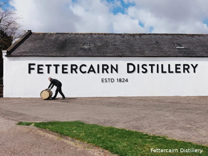 Fettercairn Distillery barrel