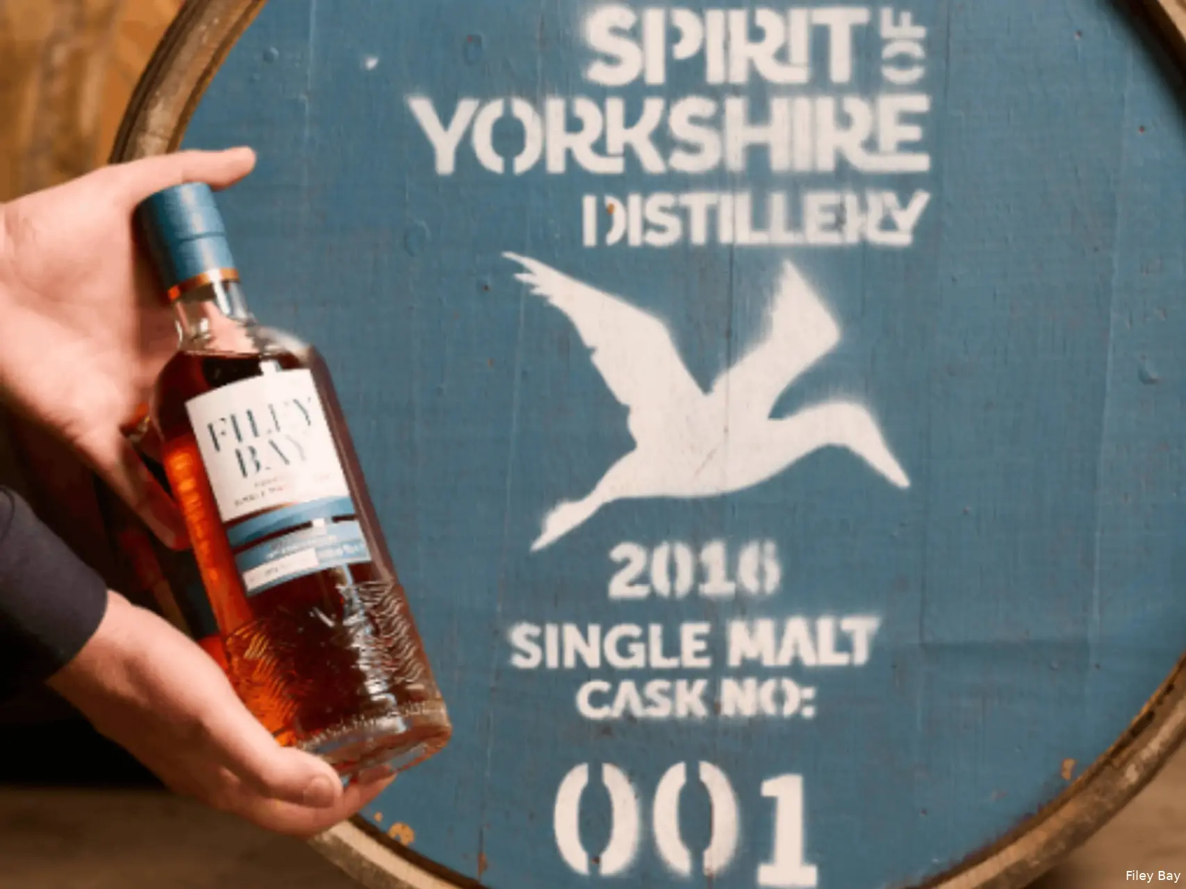 Filey Bay 10th anniversary single malt whisky