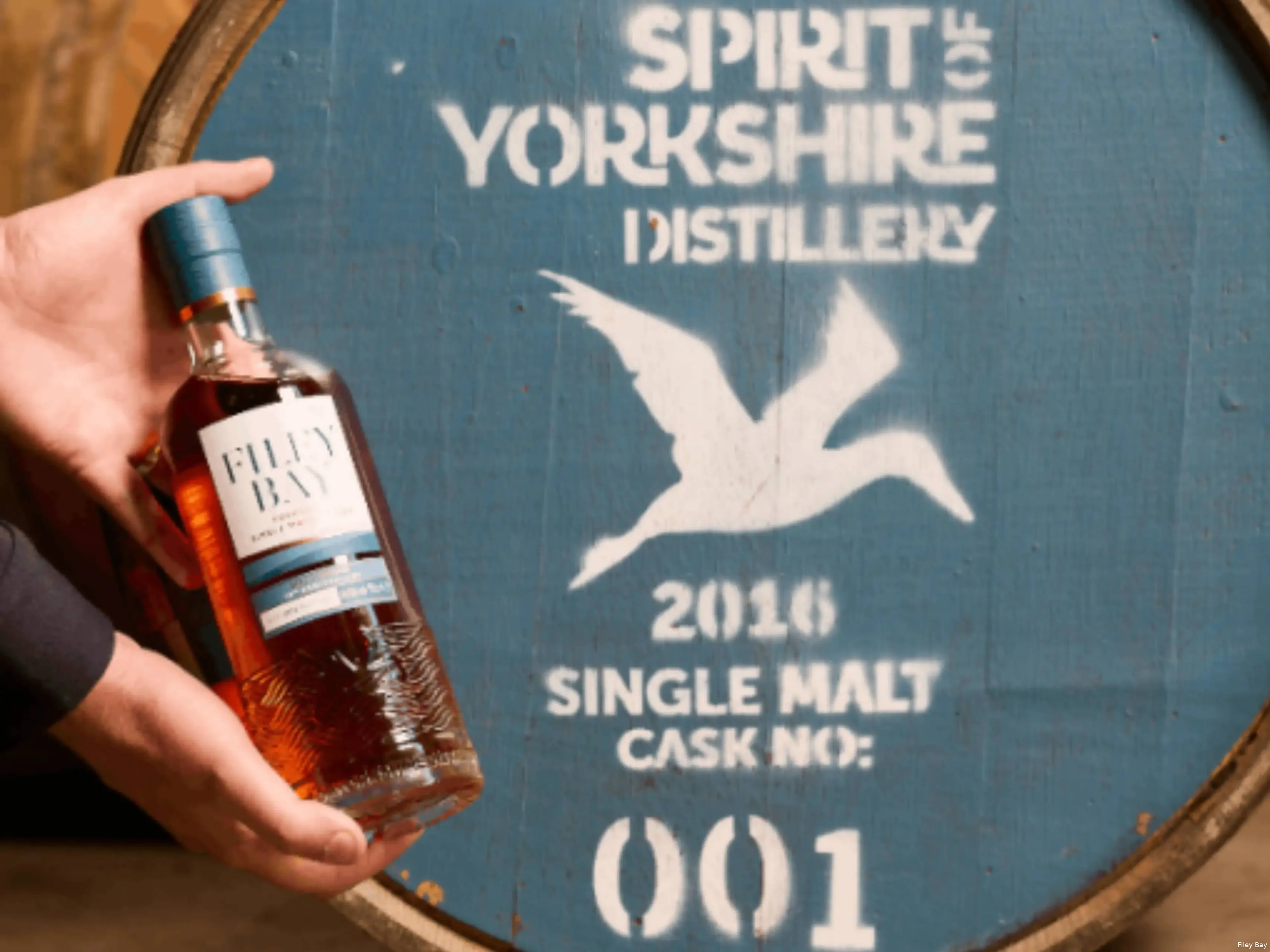 Filey Bay 10th anniversary single malt whisky