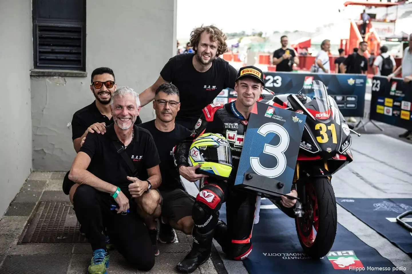 filippo momesso podio