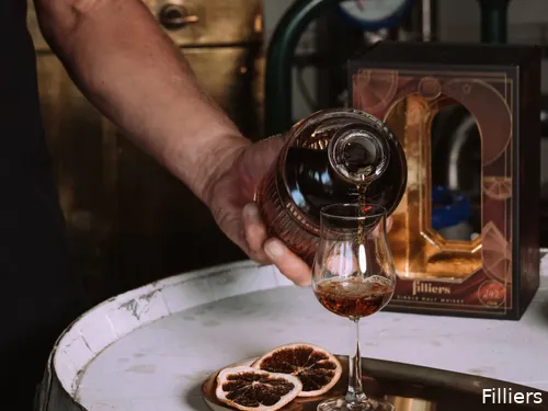 Filliers Belgian Single Malt Whisky Orange Wine Cask Finish