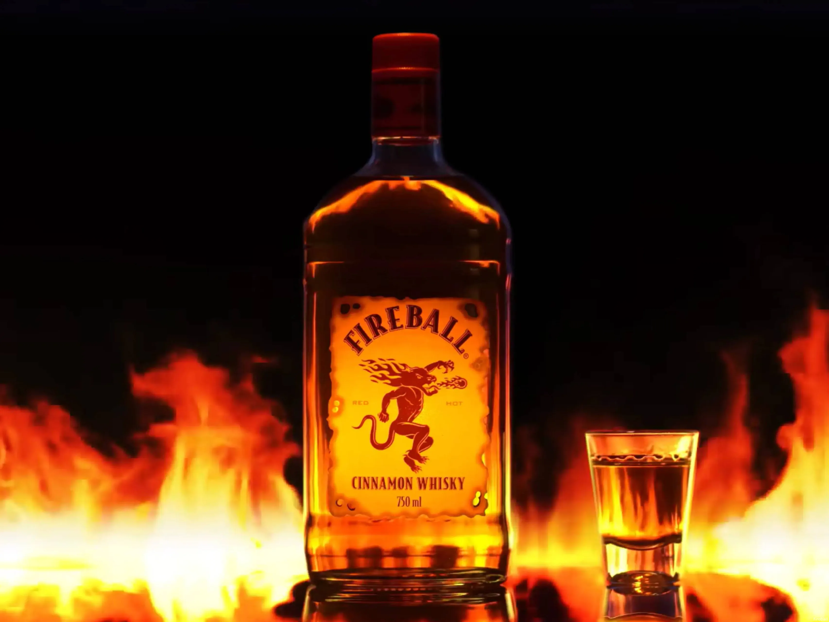 Fireball whiskey
