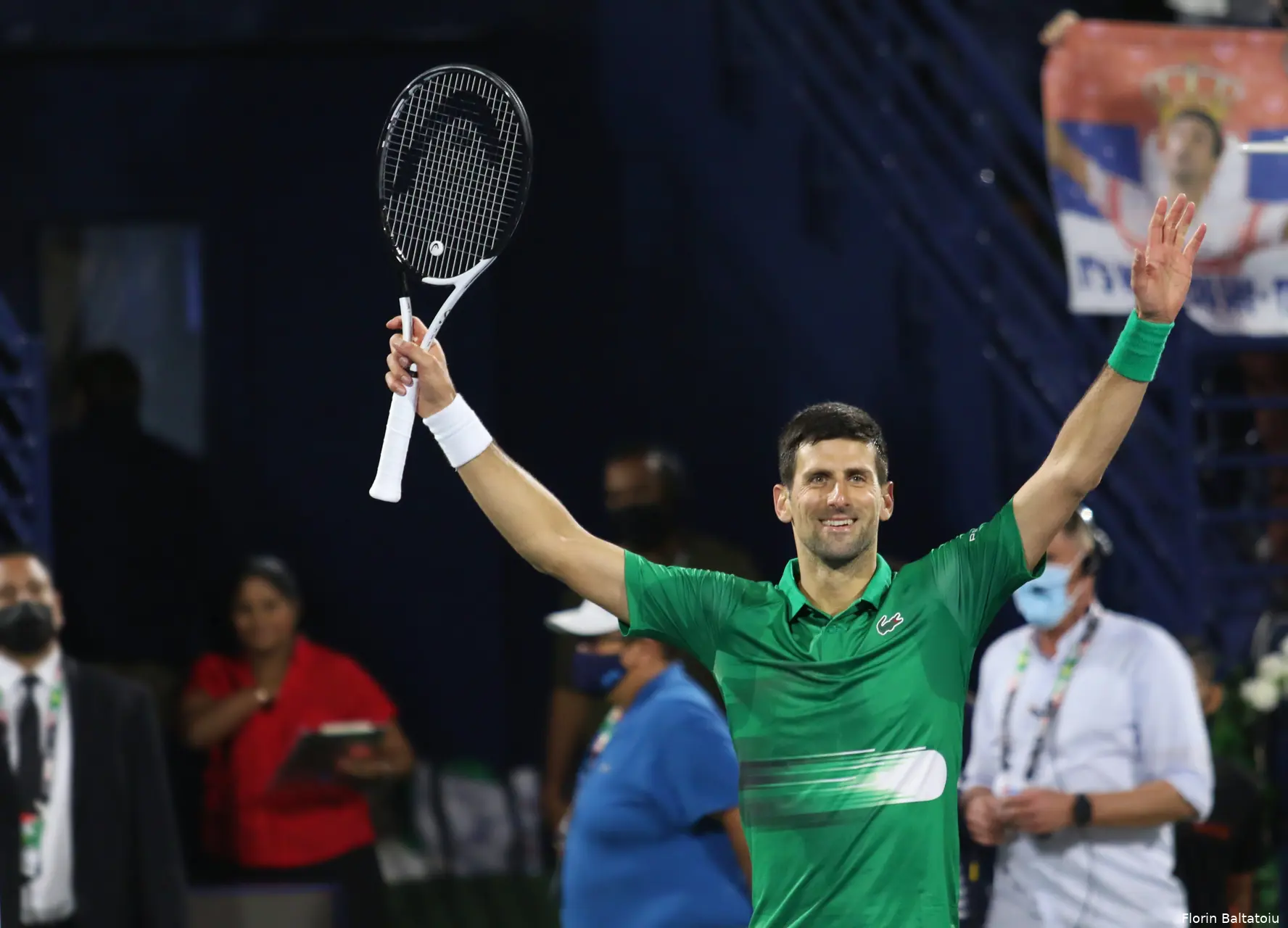 Djokovic Novak Dubai2022 FlorinBaltatoiu9