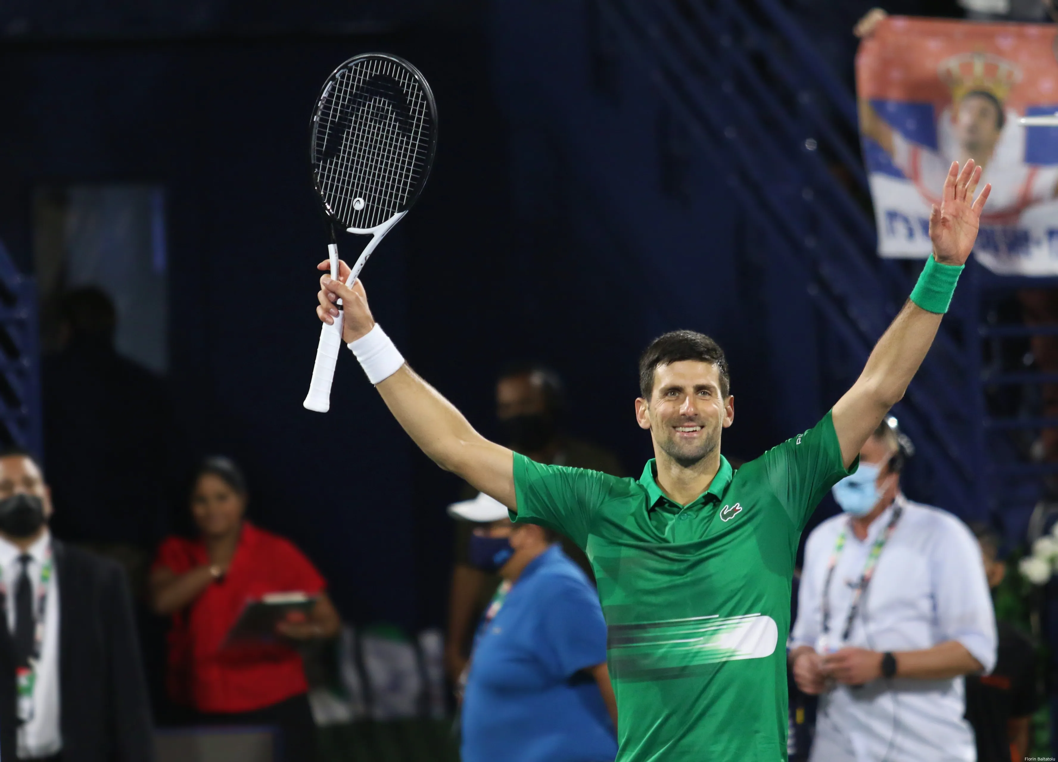 Djokovic Novak Dubai2022 FlorinBaltatoiu9