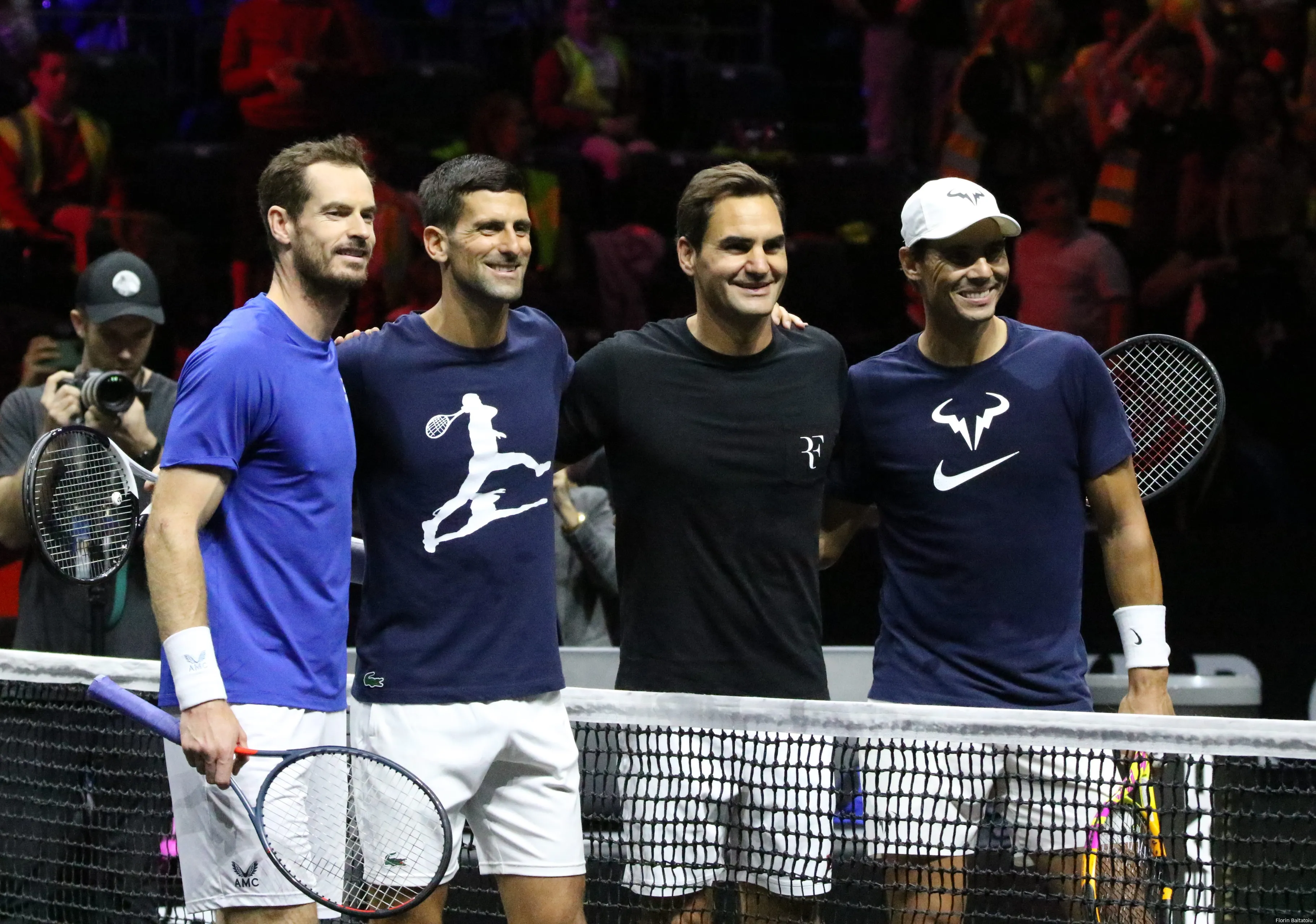 Djokovic Federer Nadal Murray LaverCup2022 FlorinBaltatoiu
