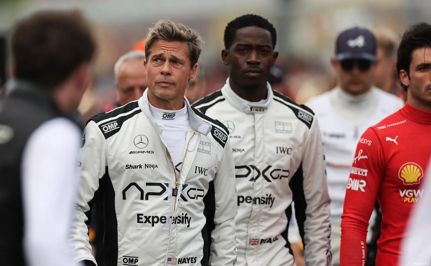 brad pitt f1 movie