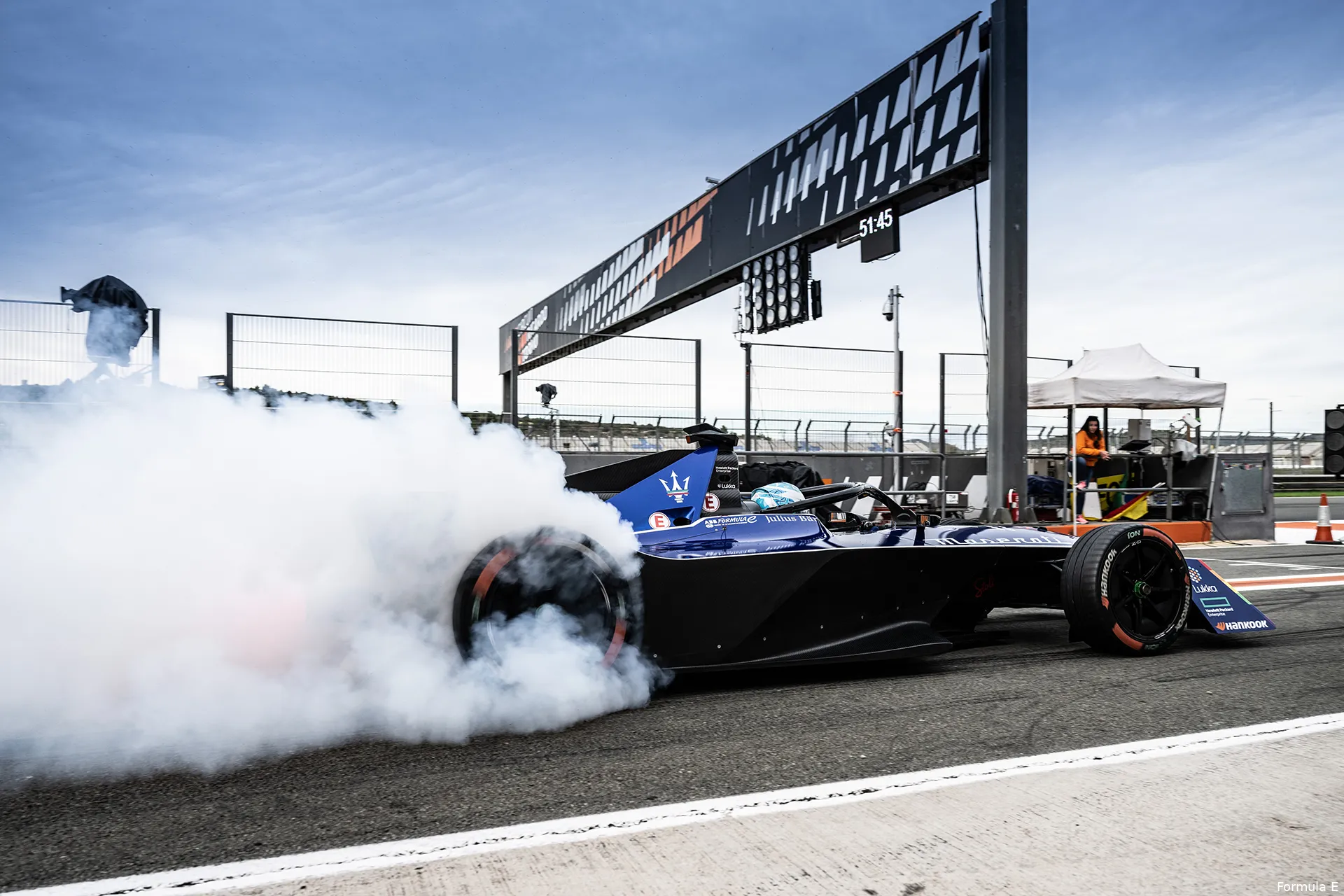 burn out formule e formula e