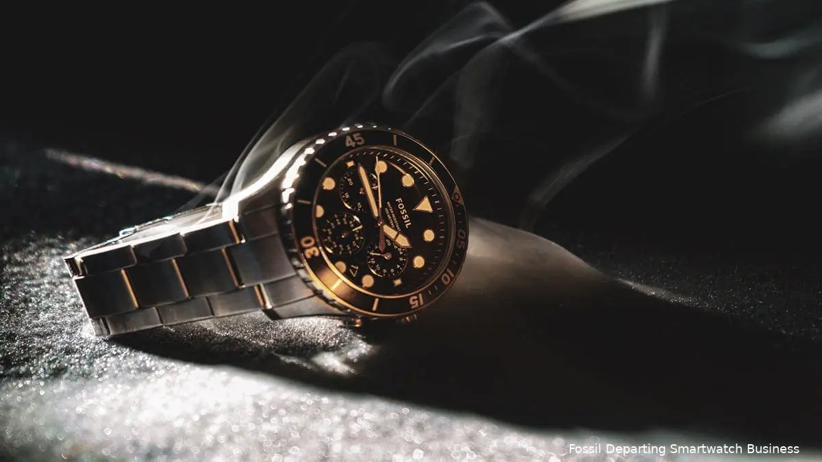 fossil watch departure