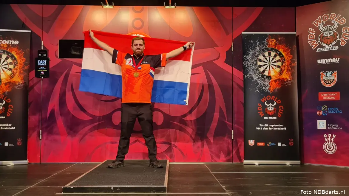 berryvanpeer wereldkampioen wdf world cup