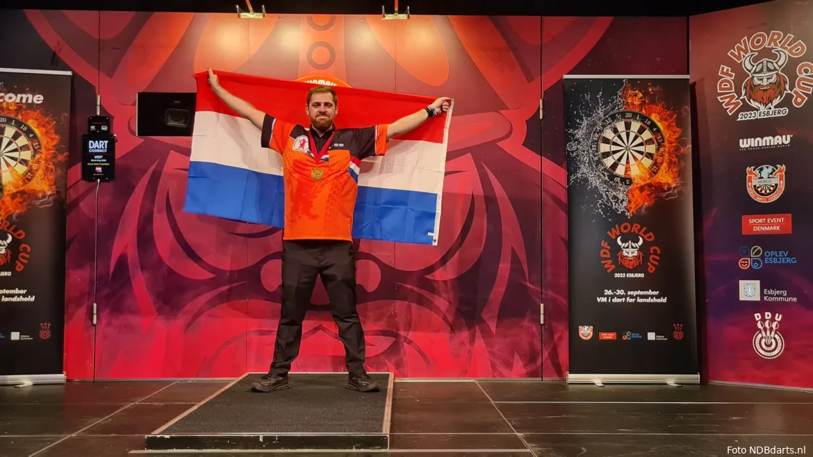 berryvanpeer wereldkampioen wdf world cup