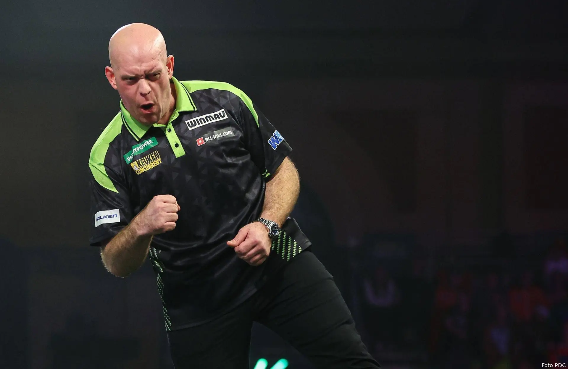 Michael van Gerwen PDC WK darts 2026 R2