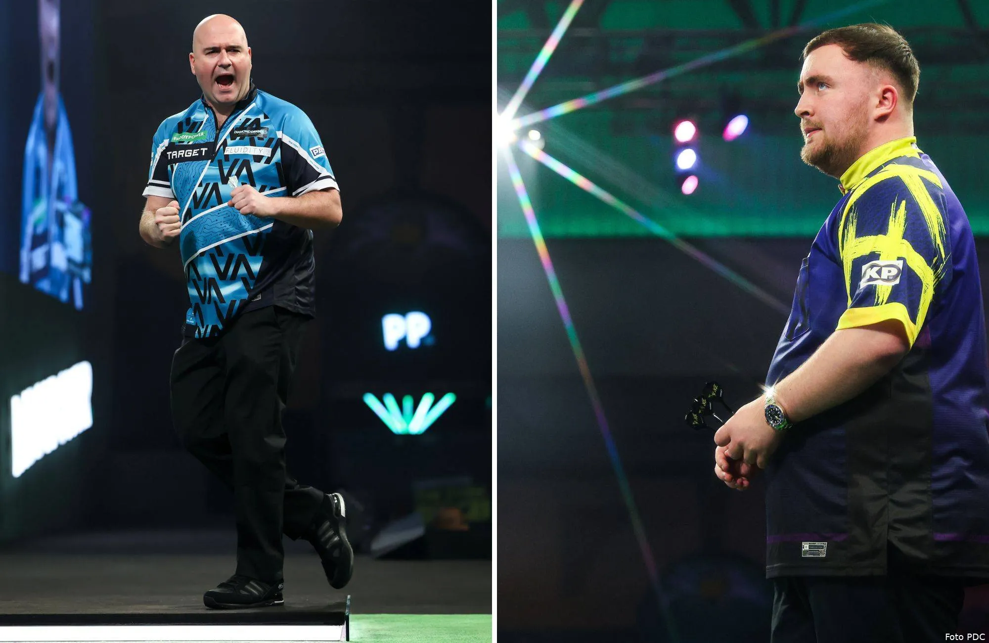 Cross v Littler PDC WK darts