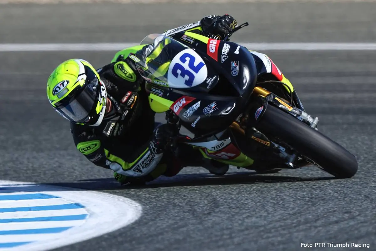 Oli Bayliss velocissimo nei test Supersport