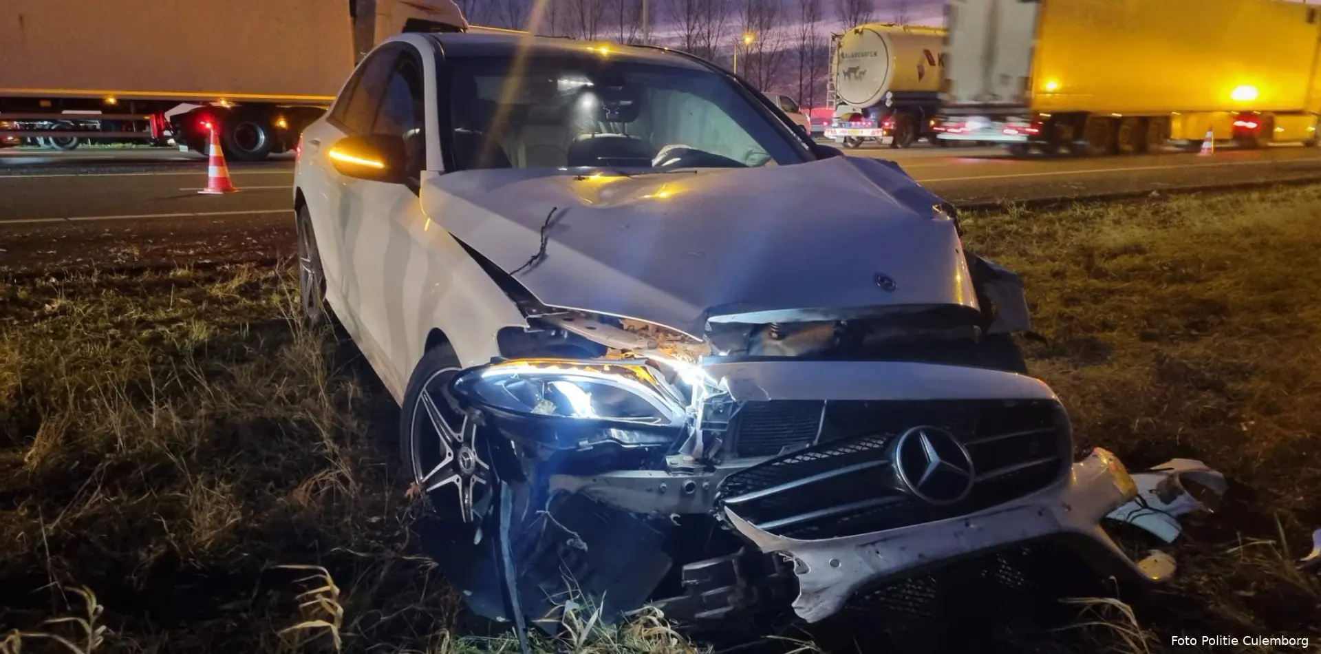 achtergelaten mercedes