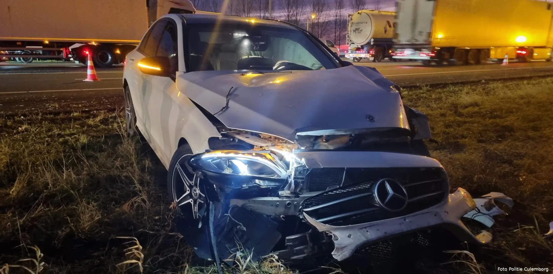 achtergelaten mercedes