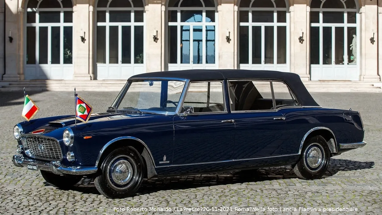 lancia flaminia presidenziale targa oro asi 1 1