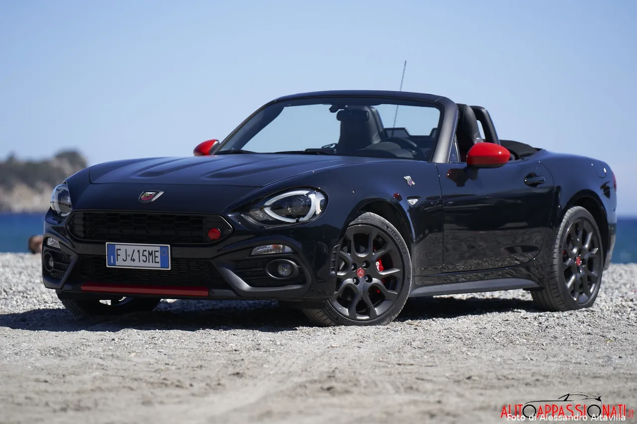 fiat 124 spider ale copertina