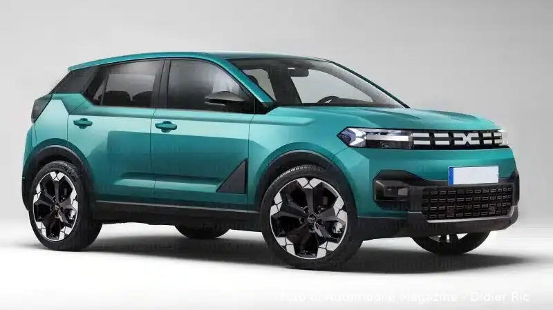 voici les lignes definitives de la seconde generation de la dacia spring qui arrivera en 2027