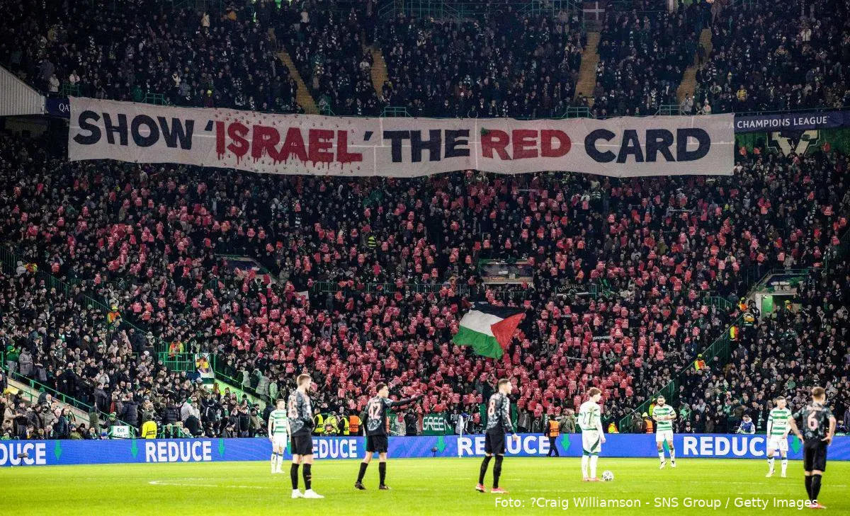 celtic israel banner
