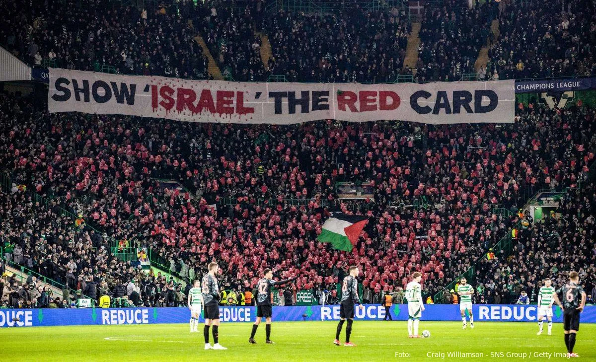 celtic israel banner
