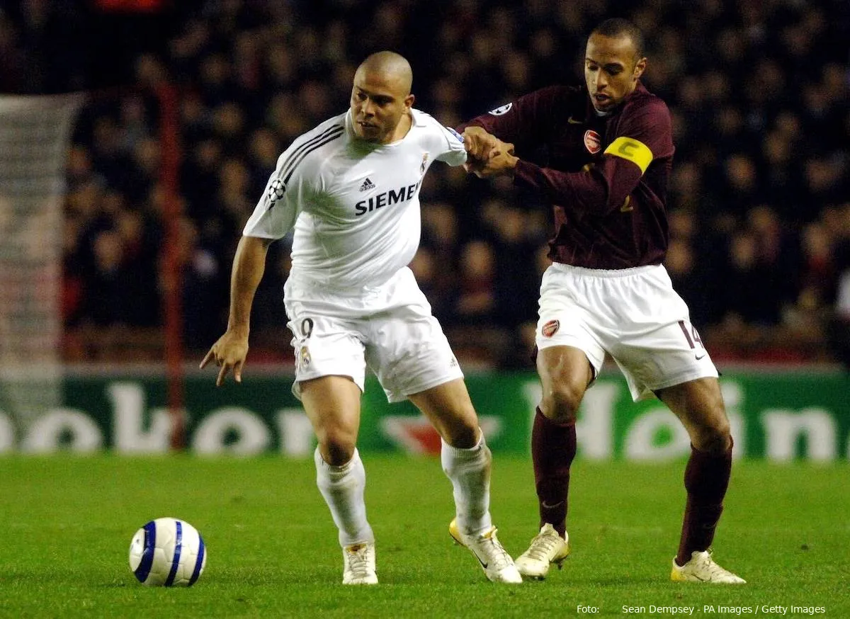 ronaldo nazario thierry henry