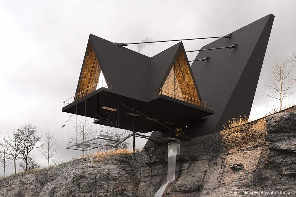 suspended house by milad eshtiyaghi 0 hero