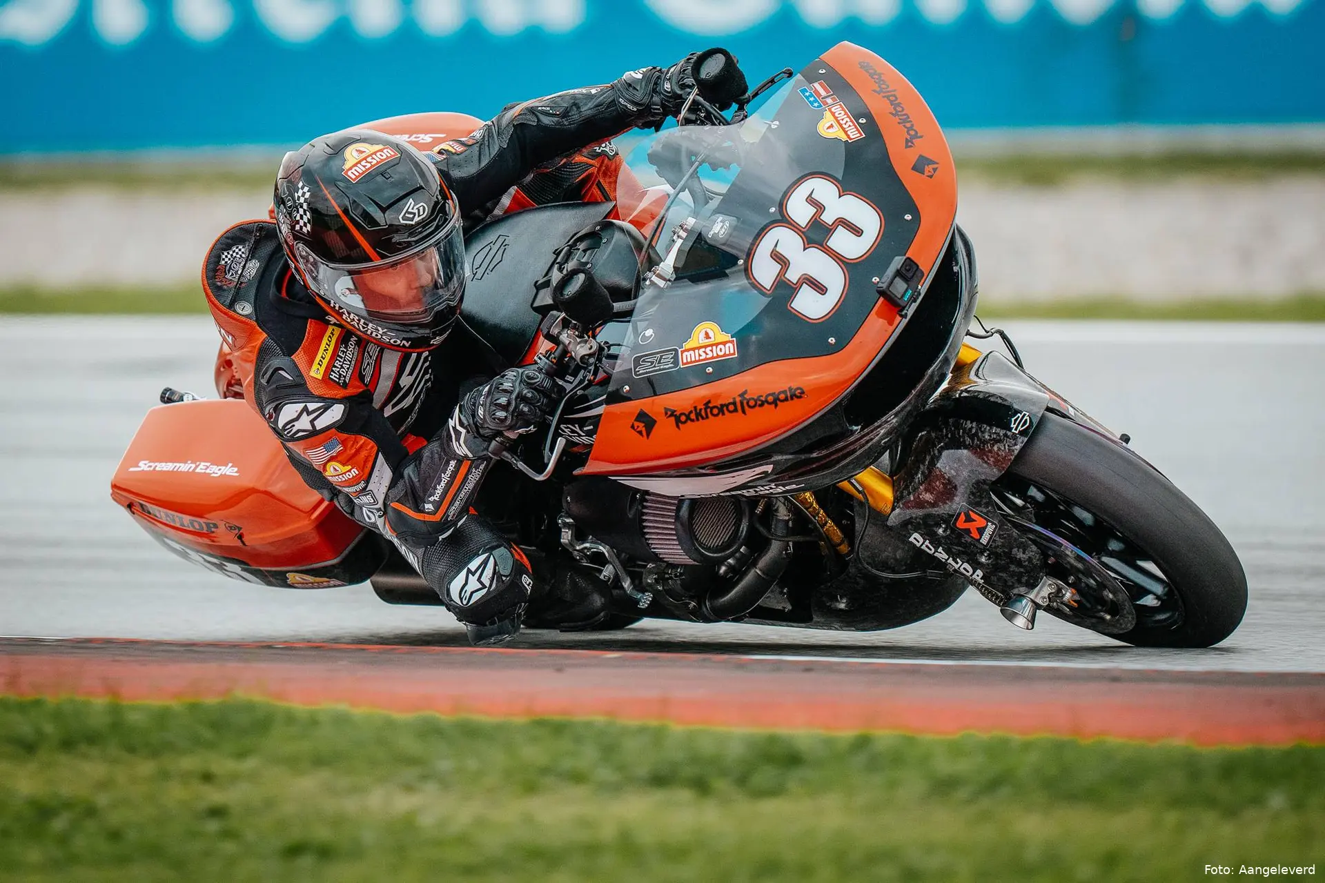 harley davidson factory racing tests at barcelona catalunya after motogp credit motogp 05 sgt