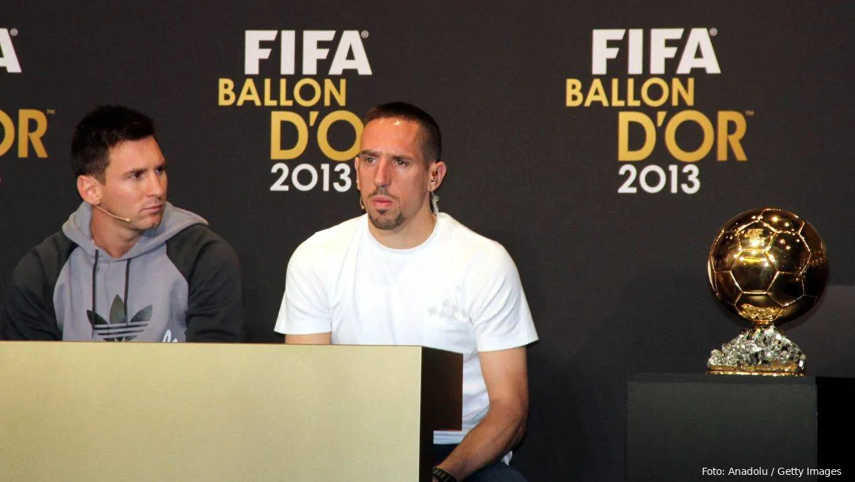 franck ribery lionel messi