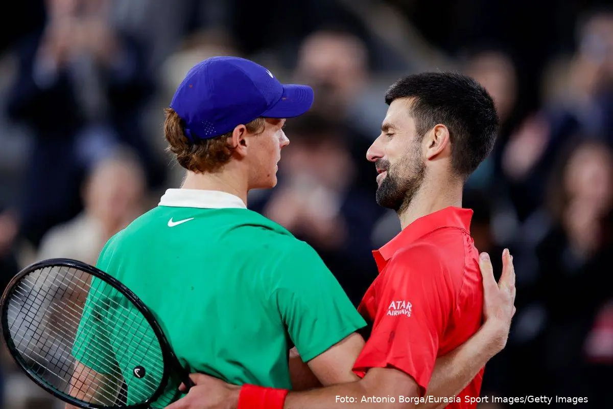 Jannik Sinner Novak Djokovic