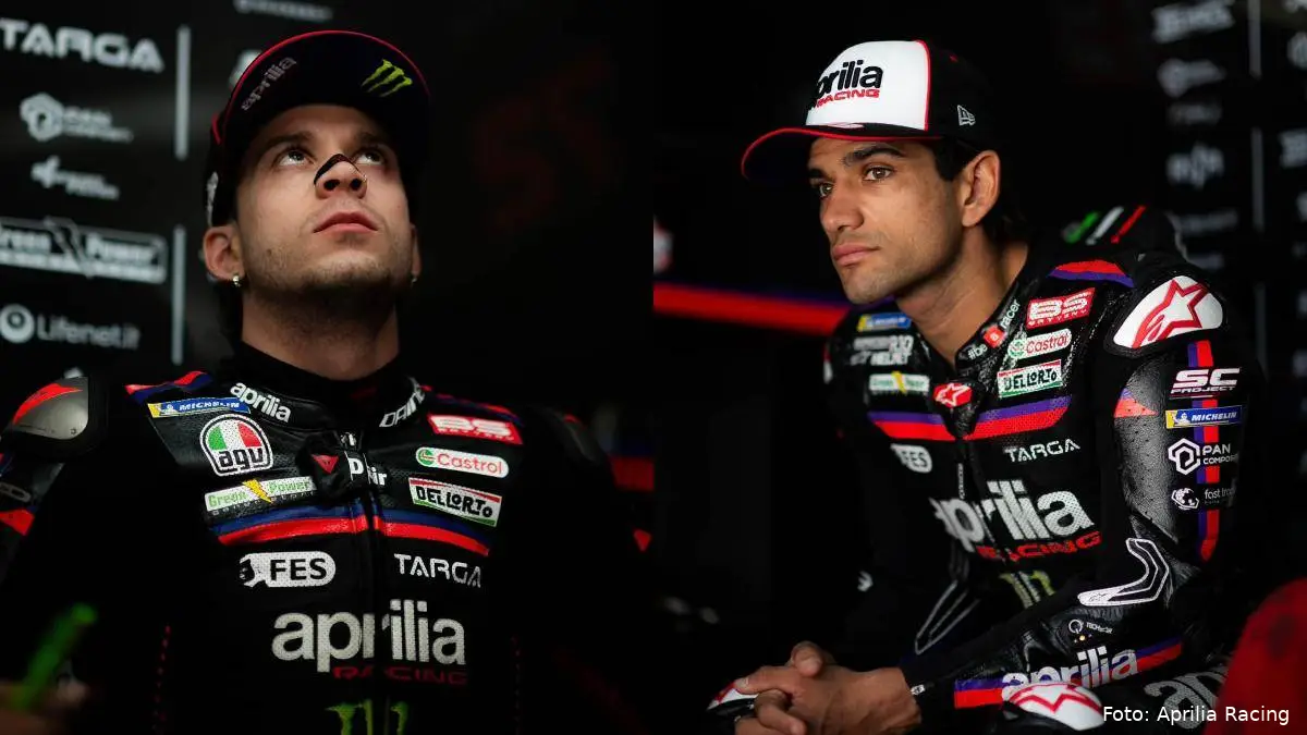 Marco Bezzecchi e Jorge Martin piloti Aprilia MotoGP