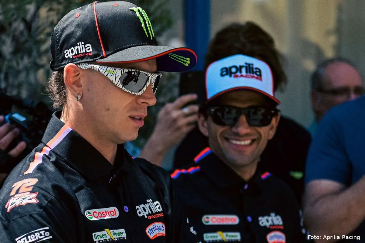 Marco Bezzecchi e Jorge Martin piloti Aprilia MotoGP
