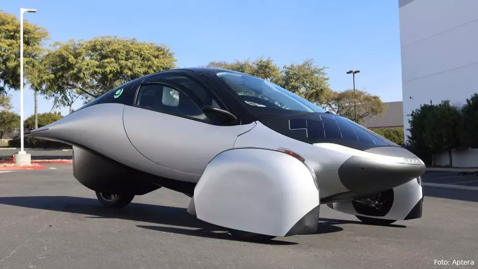 productiemodel aptera ev zonneauto