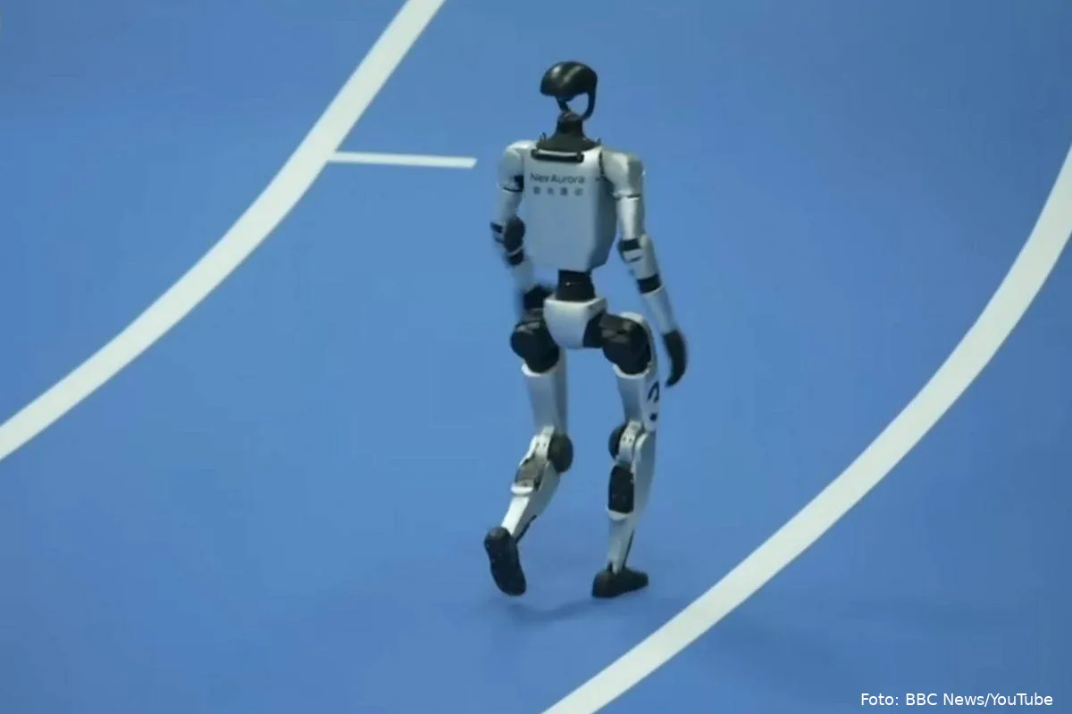 Robot atlet Humanoid Robot Games