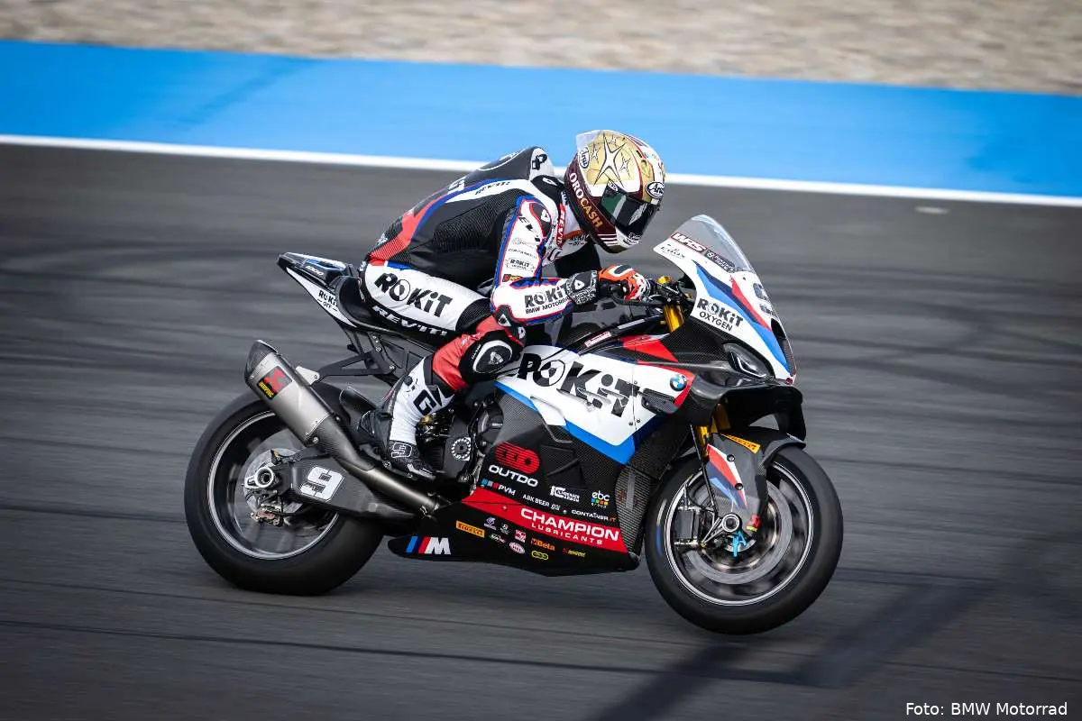 Danilo Petrucci pilota BMW Superbike WorldSBK guida la M 1000 RR al TT Circuit Assen