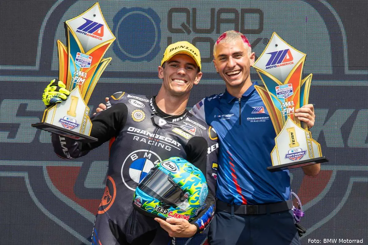 Sean Dylan Kelly pilota BMW MotoAmerica Superbike