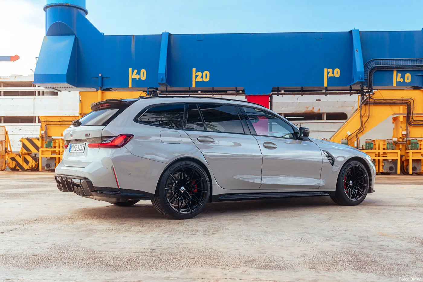 bmw m3 touring grijs