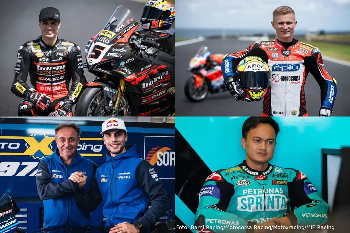Yari Montella Ryan Vickers Bahattin Sofuoglu Zaidi Superbike SBK