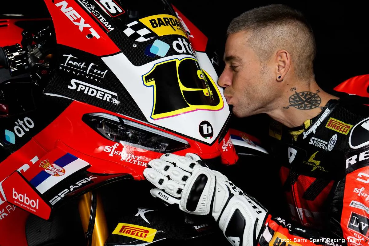 Alvaro Bautista pilota del Barni Spark Racing Team Superbike SBK 2026