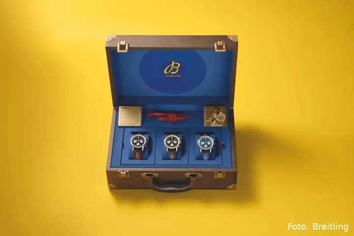Breitling Navitimer B09 Chronograph 41 Miles Davis Lifetime Club Member Set_Box_CMYK