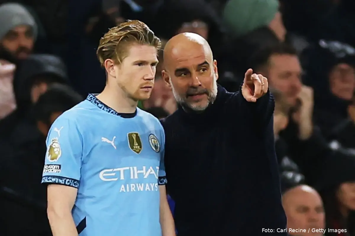 kevin de bruyne pep guardiola
